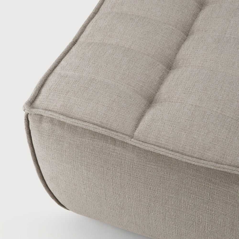 N701 Footstool - Ecru