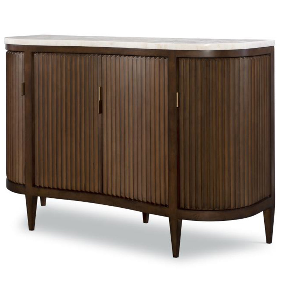 Artefact Facets Cabinet With Stone Top