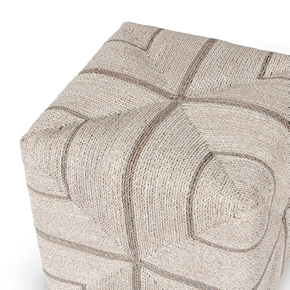 Fritz Rope Square Ottoman