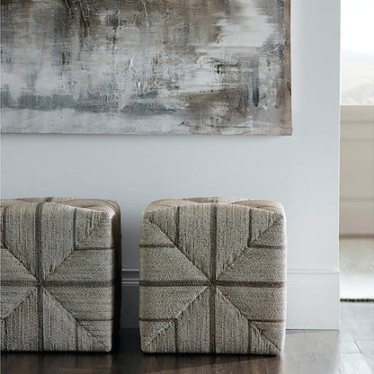 Fritz Rope Square Ottoman