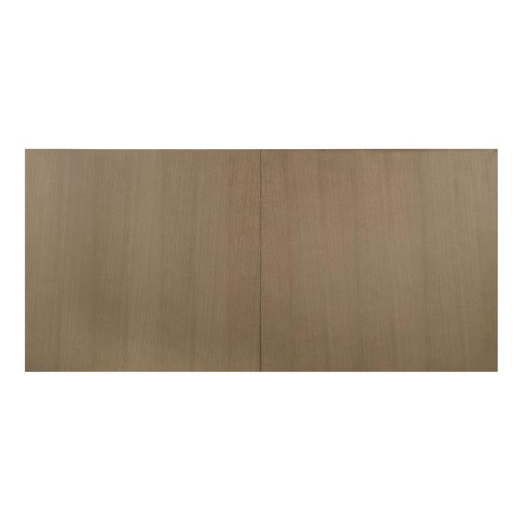 Milan Oak Dining Table With Metal Base