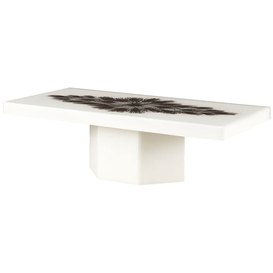 Peacock Rectangle Cocktail Table