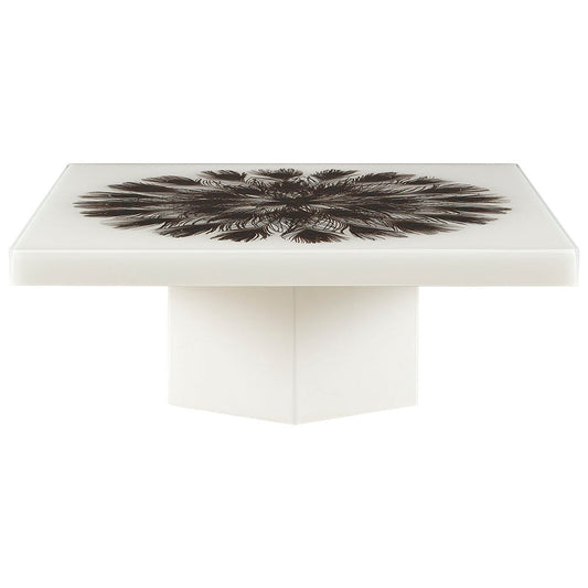 Peacock Square Cocktail Table