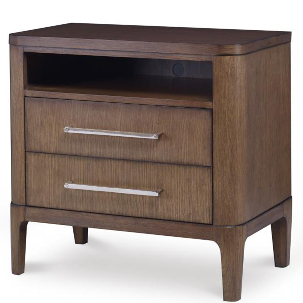 Bowery Place Two Drawer Nightstand