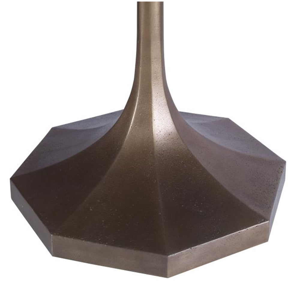 Blake Gold Pedestal Dining Table