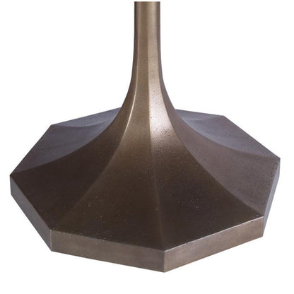 Blake Gold Pedestal Dining Table