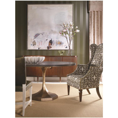 Blake Gold Pedestal Dining Table
