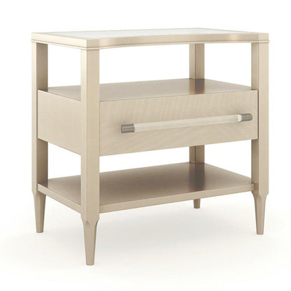 Clearly Open Nightstand
