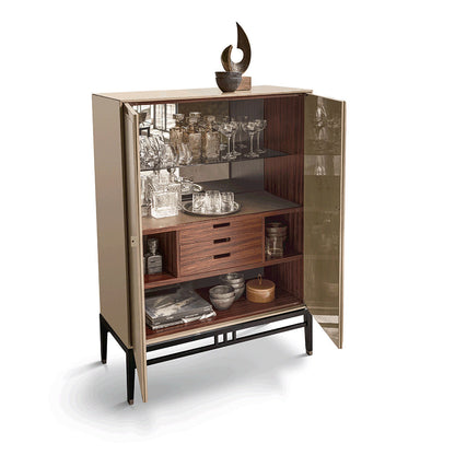 Oriental Bar Cabinet