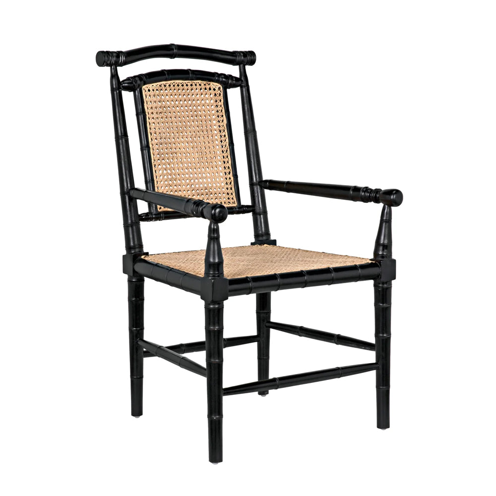 Colonial Bamboo Arm Chair