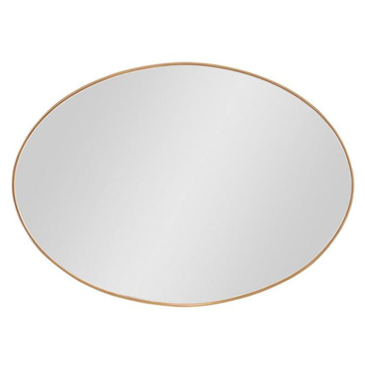 Pirouette Gold Trim Side Table