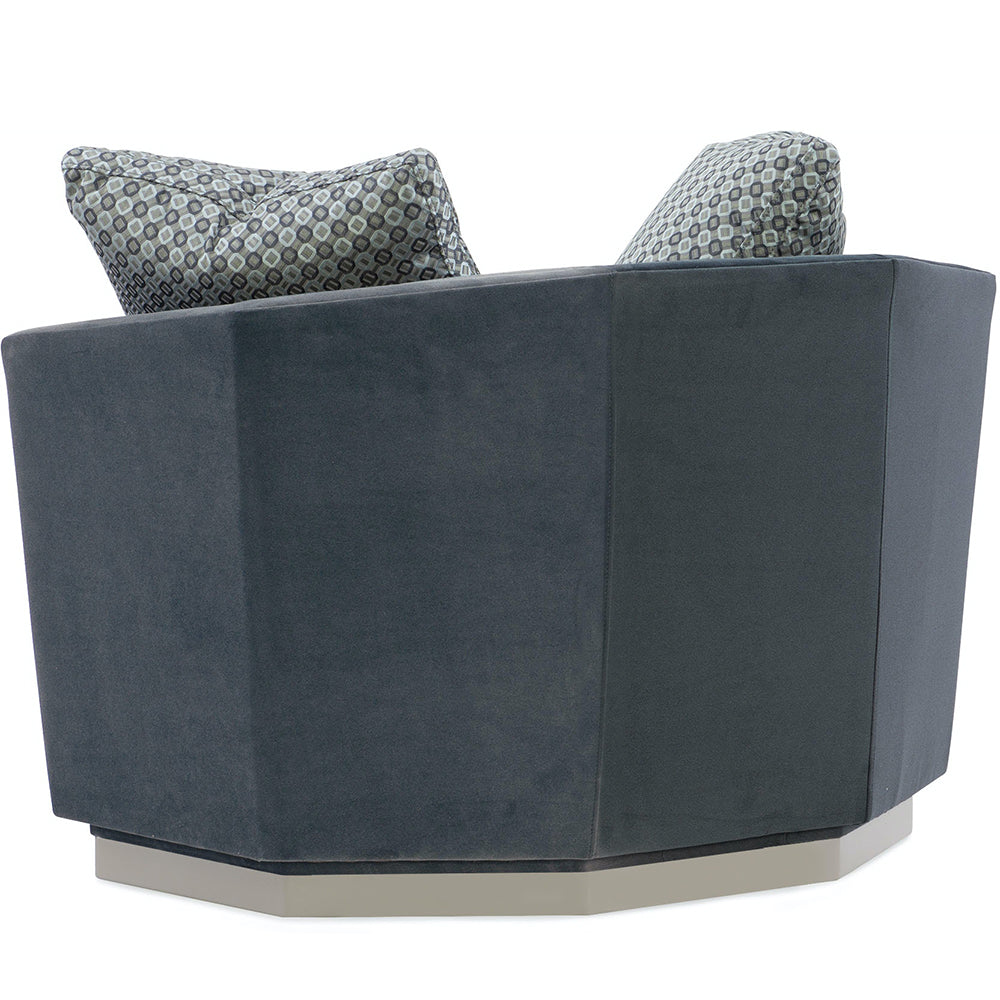 Expressions Swivel Chair And 1/2