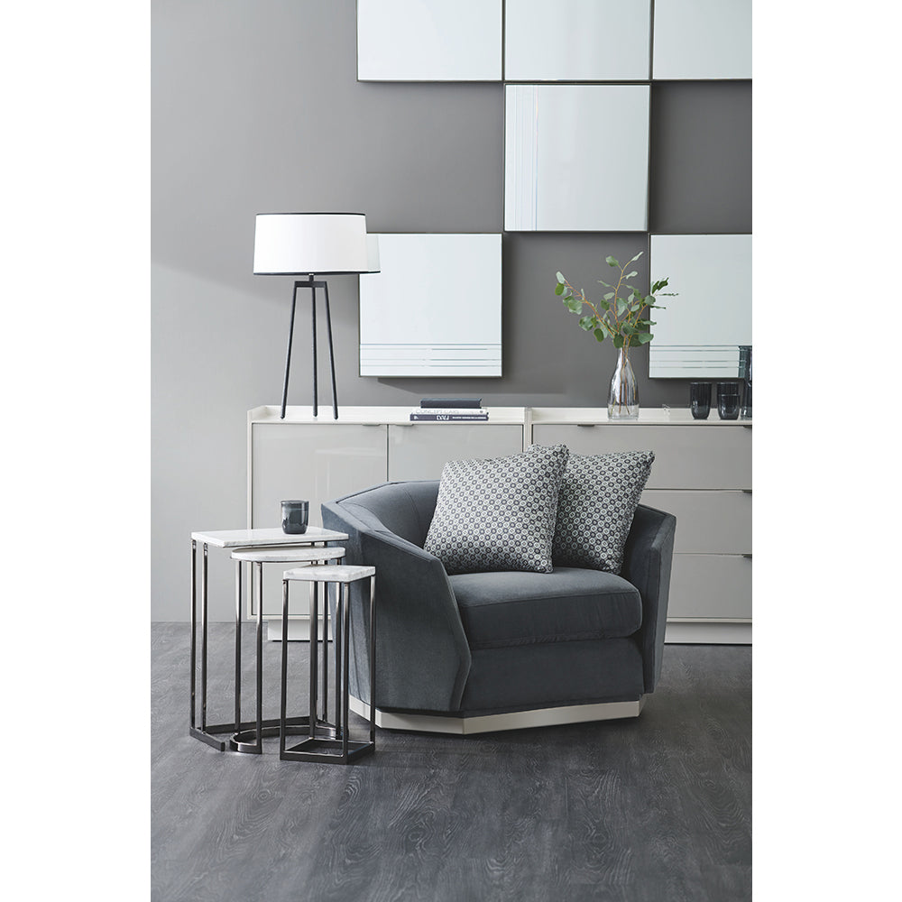 Expressions Swivel Chair And 1/2