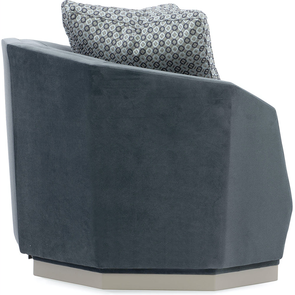 Expressions Swivel Chair And 1/2