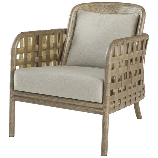 McGuire Cambric Lounge Chair