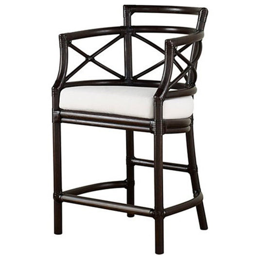 Gondola Arm Counter Stool