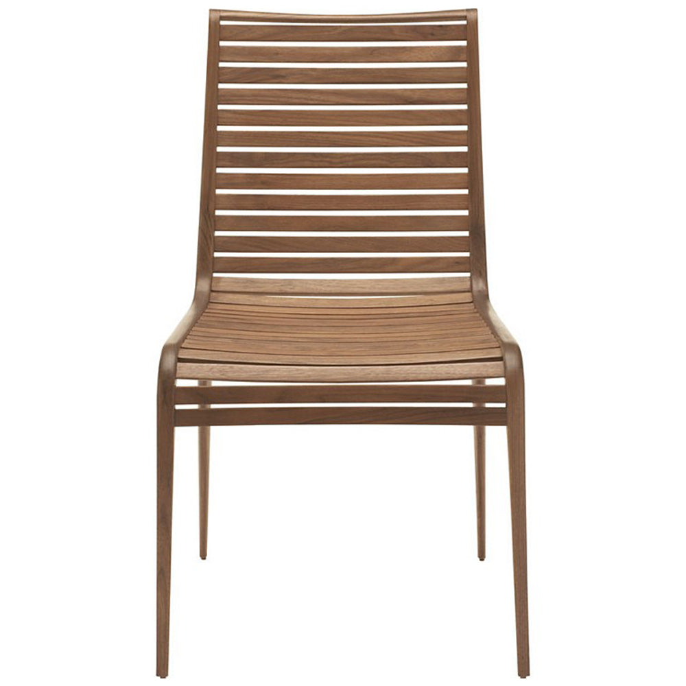 Slatted Walnut Chair