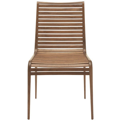 Slatted Walnut Chair