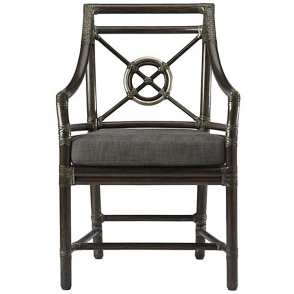 Rattan Target Arm Chair