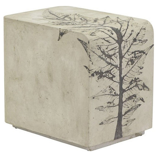 Rectangular Concrete Side Table