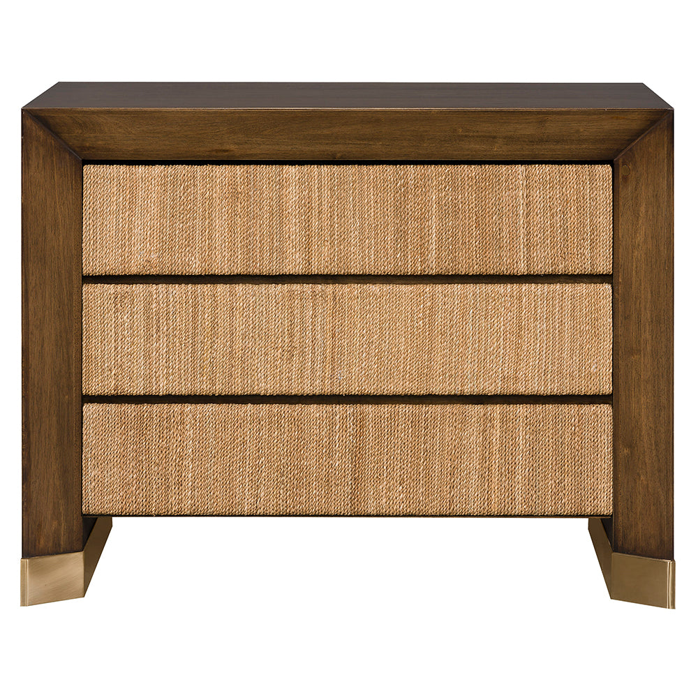 Dune Three Drawer Nightstand