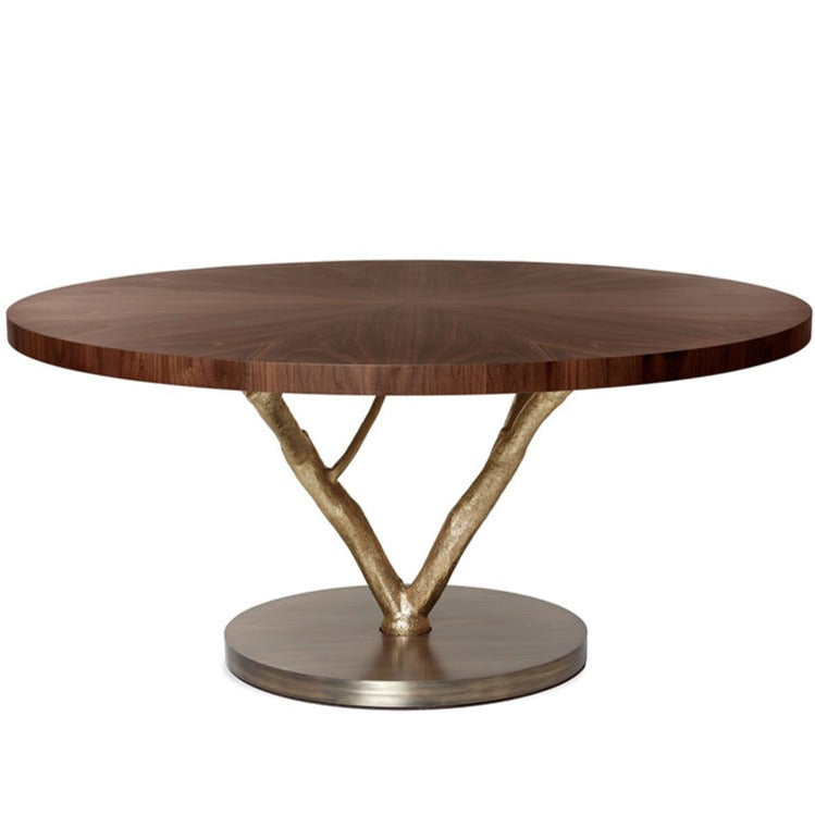 Primitive Round Dining Table