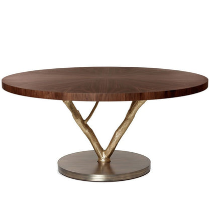 Primitive Round Dining Table