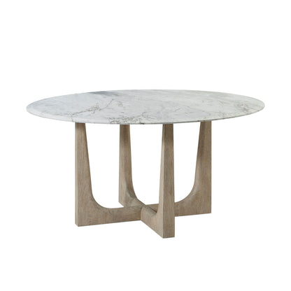 Repose Marble Round Dining Table