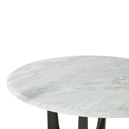 Repose Marble Round Dining Table