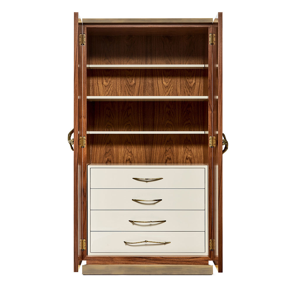 Walnut Bar Cabinet