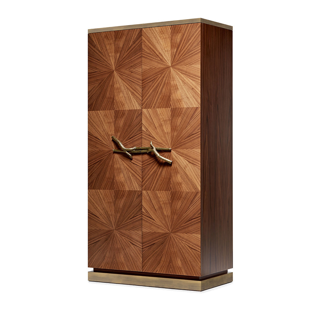 Walnut Bar Cabinet