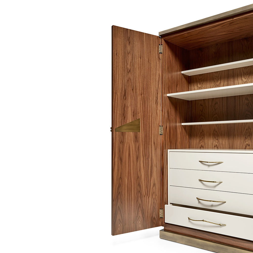 Walnut Bar Cabinet