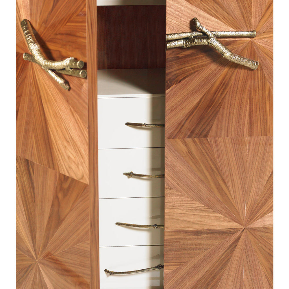 Walnut Bar Cabinet