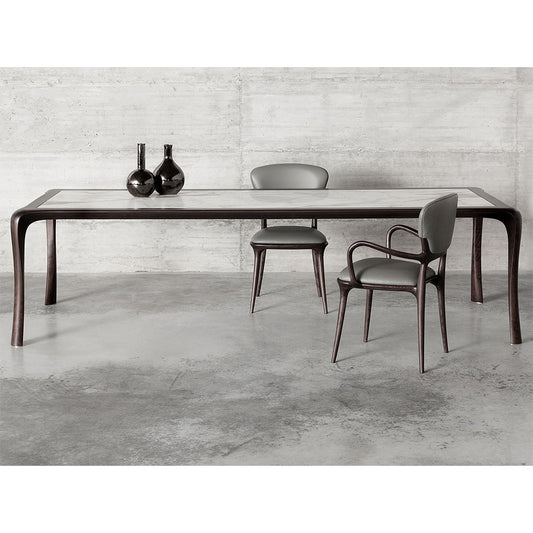 Whity Square Dining Table