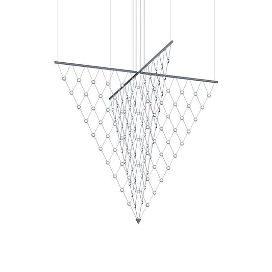 Sonneman Constellation Galaxy Matrix 2 Light 58" Wide LED Suspension Multi Light Pendant