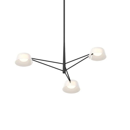 Sonneman Ray 36" Wide LED Round Chandelier