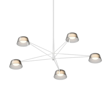 Sonneman Ray 45" Wide LED Round Chandelier