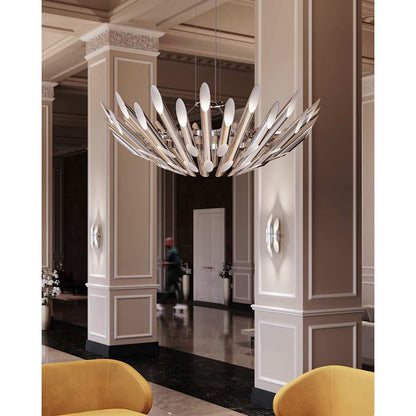 Sonneman Chimes 48" Wide Suspension Pendant