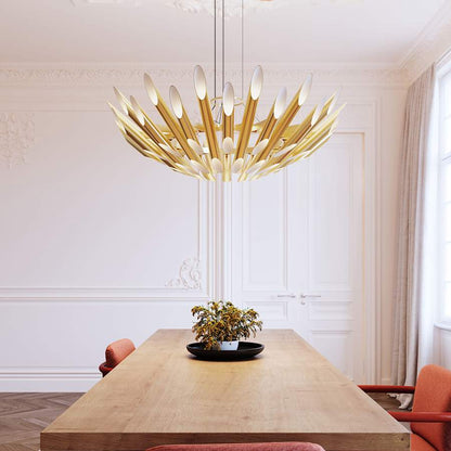 Sonneman Chimes 48" Wide Suspension Pendant