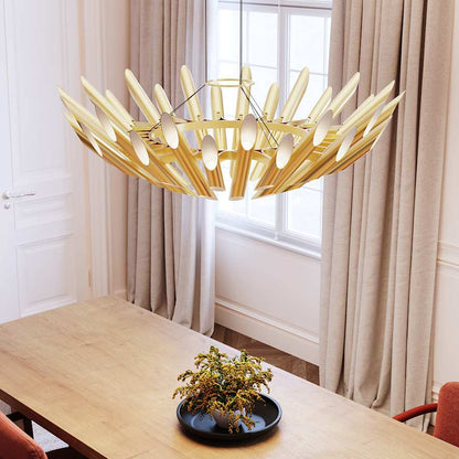 Sonneman Chimes 48" Wide Suspension Pendant
