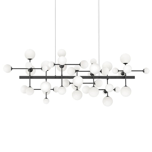 Sonneman Nebula 69" Wide Linear Chandelier