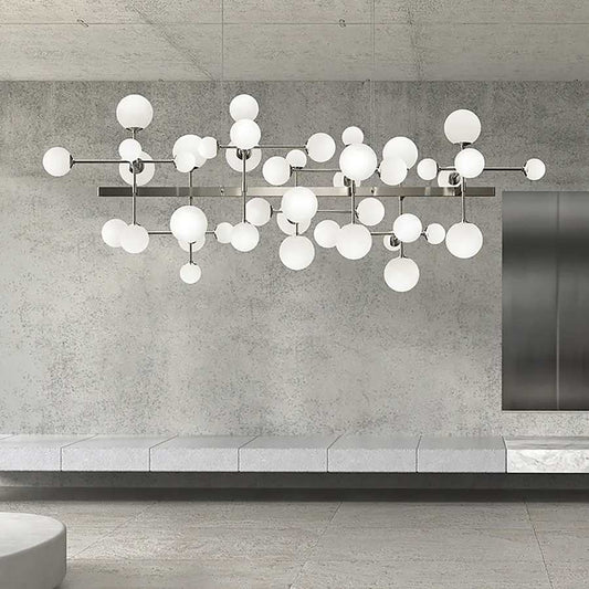 Sonneman Nebula 69" Wide Linear Chandelier