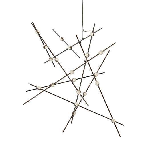 Sonneman Constellation 38" Wide Abstract Chandelier