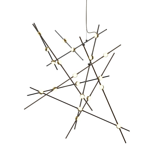 Sonneman Constellation 38" Wide Abstract Chandelier