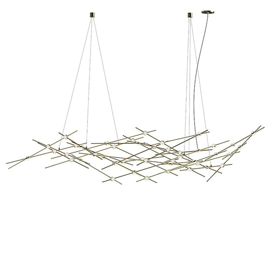 Sonneman Constellation Ursa Major 44 Light 93" Wide LED Abstract Chandelier