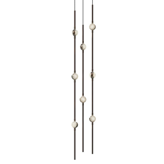 Sonneman Constellation 6" Wide Beaded Chandelier