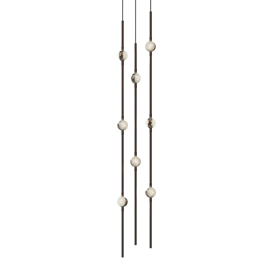 Sonneman Constellation 6" Wide Beaded Chandelier