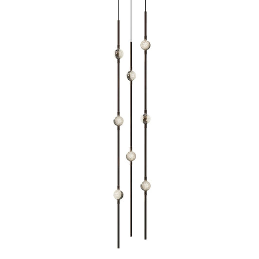 Sonneman Constellation 6" Wide Beaded Chandelier