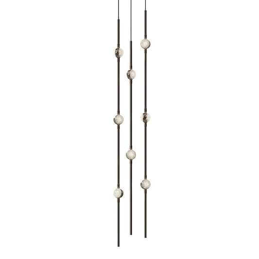 Sonneman Constellation 6" Wide Beaded Chandelier