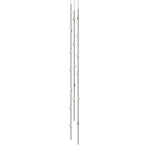 Sonneman Constellation 6" Wide Beaded Chandelier